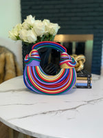 Multicolor Knotted Handbag