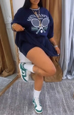Hampton Tennis Skirt Set| Navy  *$28 until 9/2 all sales are final*