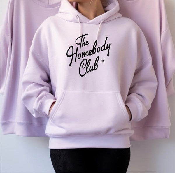 The Homebody Club Hoodie| Plus Size| 3 Colors