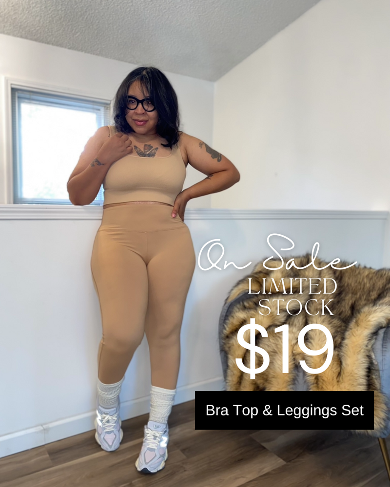 Bra Top & Legging Set| Brush