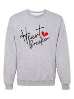 Heart Breaker Sweatshirt| Plus Size| 2 Colors