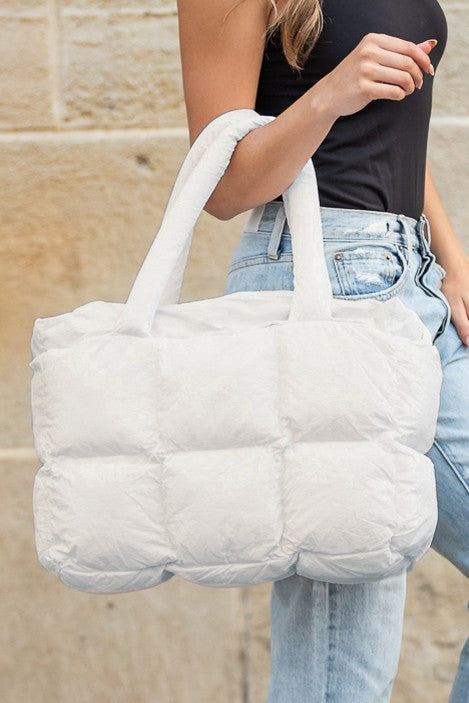 Puffer Tote Large| 6 Colors