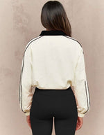 Sporty Jacket High Waist Legging Set| Black