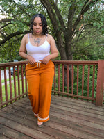 Palazzo Wide Leg Pants| Copper