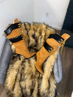 Fly Girl Stiletto Boots| Yellow