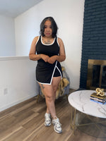 Sporty Skirt Set With Split| Black *$28 until 9/2 all sales are final*