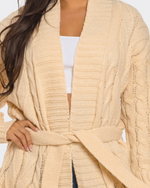 Maxi Cardigan| Cream