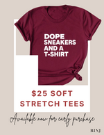 Dope Sneakers T-Shirt|Burgundy